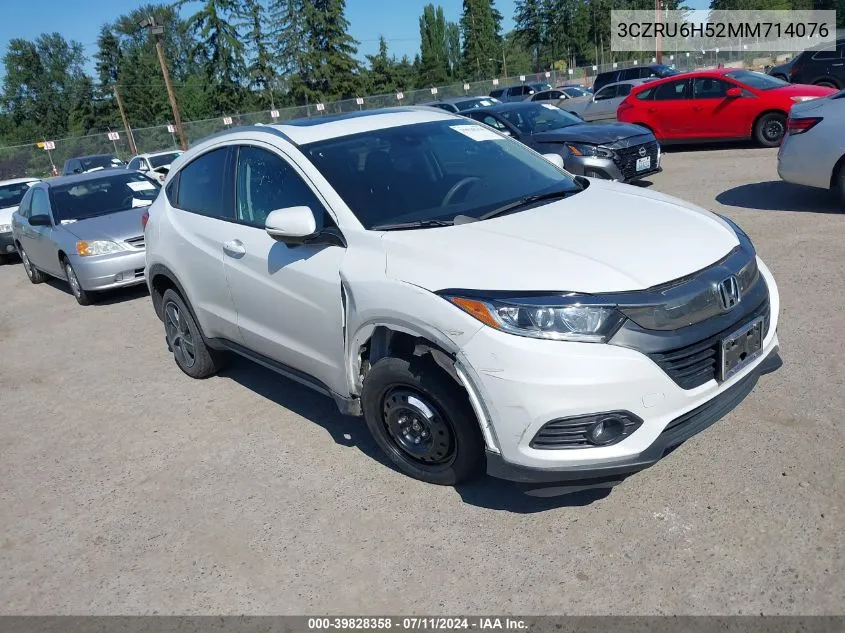 3CZRU6H52MM714076 2021 Honda Hr-V Awd Ex