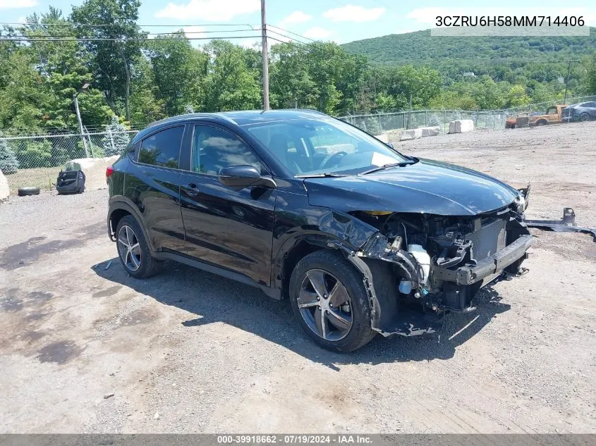 2021 Honda Hr-V Awd Ex VIN: 3CZRU6H58MM714406 Lot: 39918662