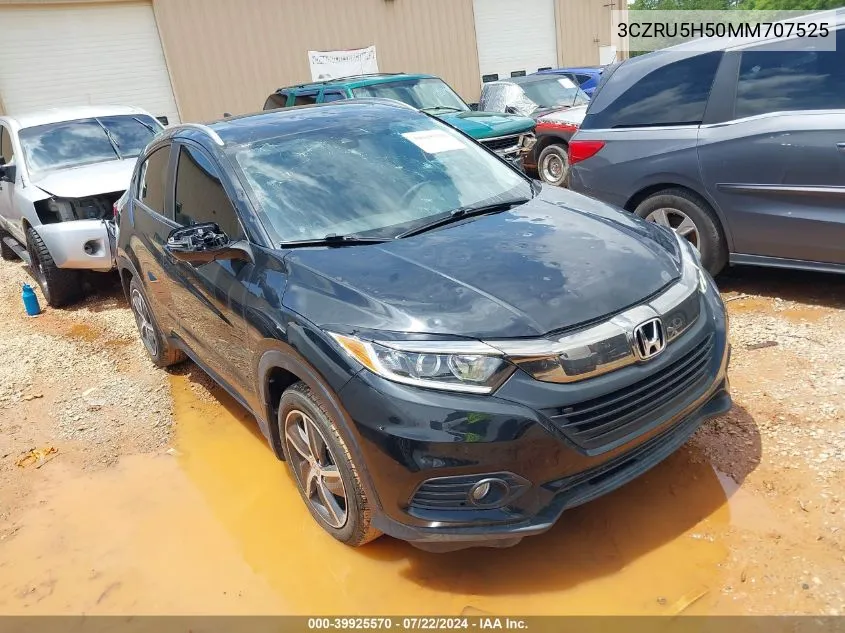 2021 Honda Hr-V 2Wd Ex VIN: 3CZRU5H50MM707525 Lot: 39925570