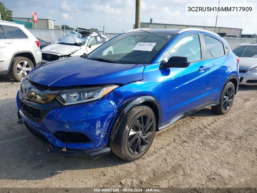 3CZRU5H16MM717909 2021 Honda Hr-V 2Wd Sport