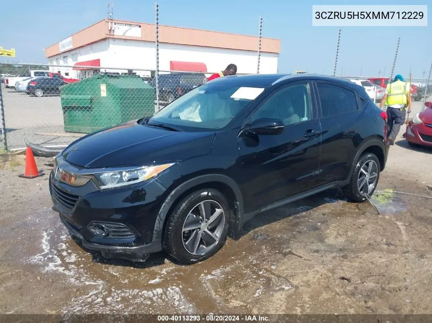 3CZRU5H5XMM712229 2021 Honda Hr-V 2Wd Ex