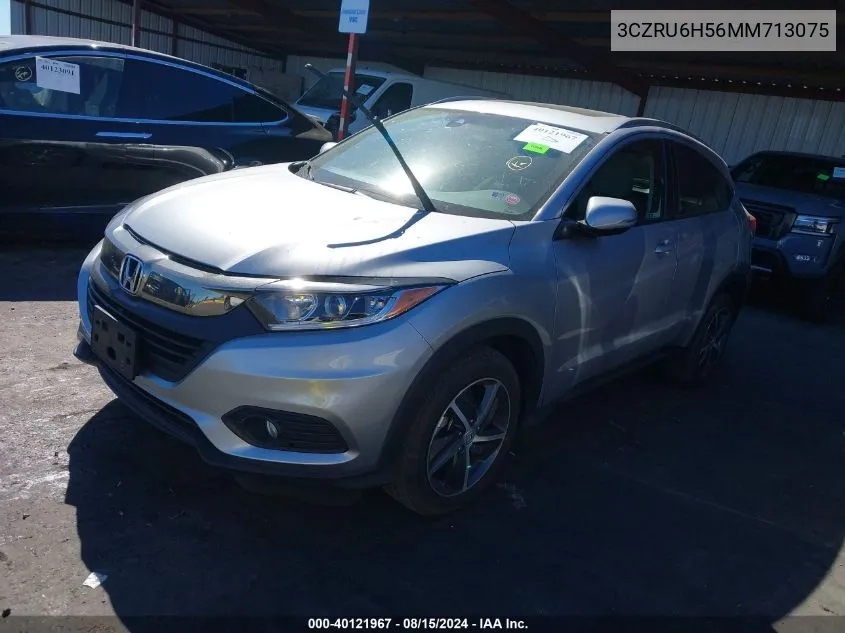 2021 Honda Hr-V Awd Ex VIN: 3CZRU6H56MM713075 Lot: 40121967