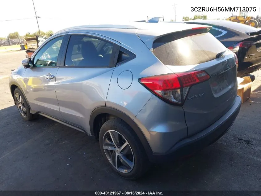 2021 Honda Hr-V Awd Ex VIN: 3CZRU6H56MM713075 Lot: 40121967