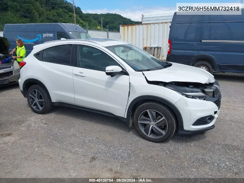 3CZRU6H56MM732418 2021 Honda Hr-V Awd Ex