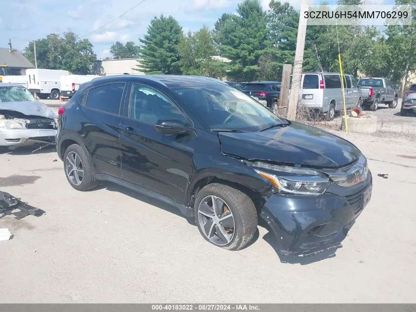 2021 Honda Hr-V Awd Ex VIN: 3CZRU6H54MM706299 Lot: 40183022