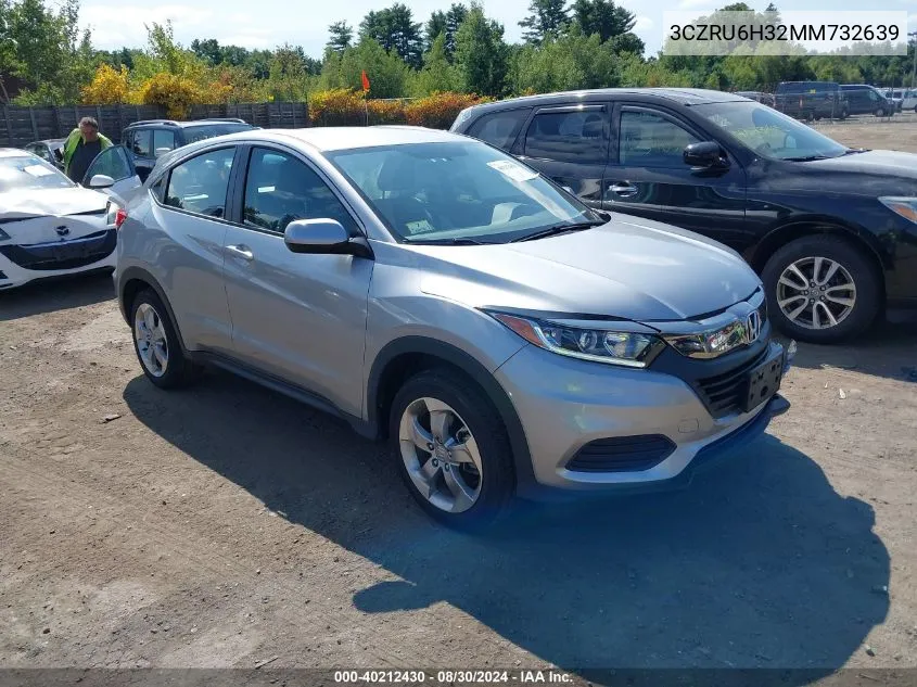 3CZRU6H32MM732639 2021 Honda Hr-V Awd Lx