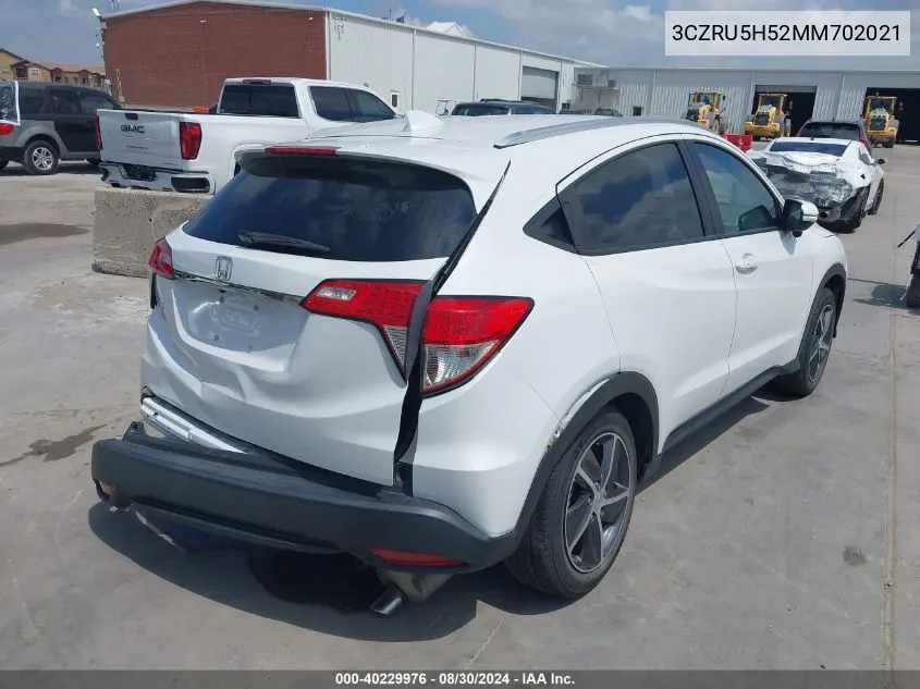 3CZRU5H52MM702021 2021 Honda Hr-V 2Wd Ex