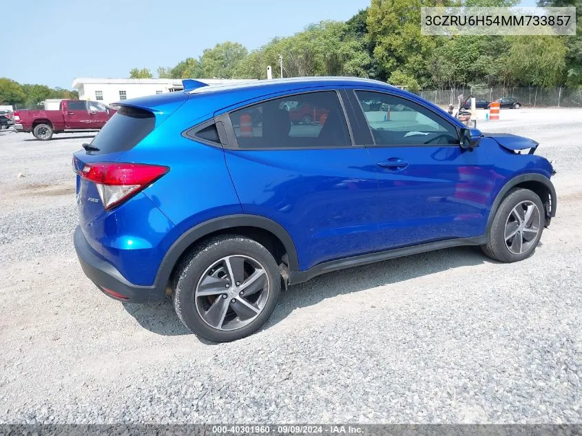 2021 Honda Hr-V Awd Ex VIN: 3CZRU6H54MM733857 Lot: 40301960