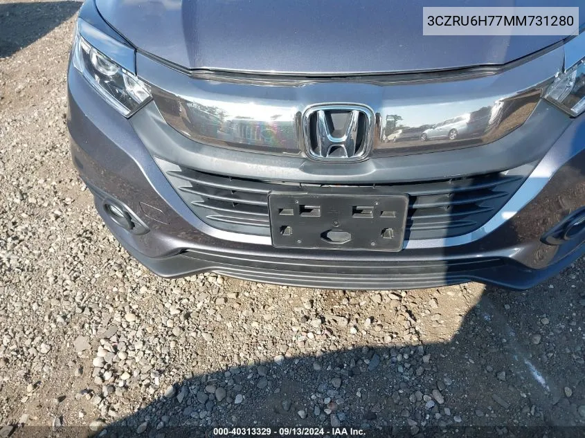 3CZRU6H77MM731280 2021 Honda Hr-V Awd Ex-L