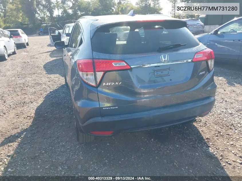 3CZRU6H77MM731280 2021 Honda Hr-V Awd Ex-L