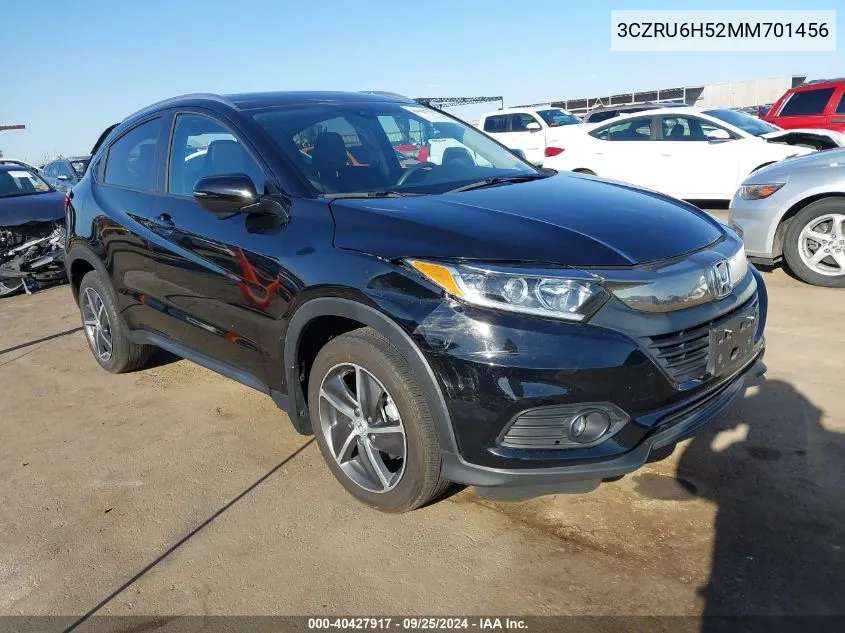 2021 Honda Hr-V Awd Ex VIN: 3CZRU6H52MM701456 Lot: 40427917