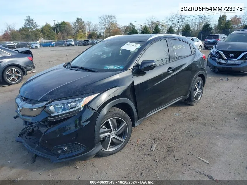 2021 Honda Hr-V Awd Ex VIN: 3CZRU6H54MM723975 Lot: 40699549