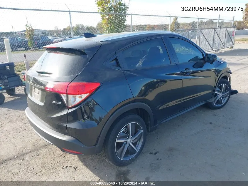 3CZRU6H54MM723975 2021 Honda Hr-V Awd Ex