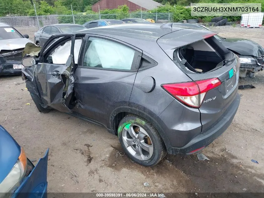 3CZRU6H3XNM703164 2022 Honda Hr-V Awd Lx