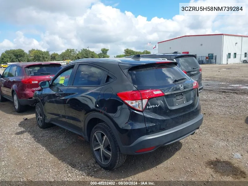 3CZRU5H58NM739284 2022 Honda Hr-V 2Wd Ex