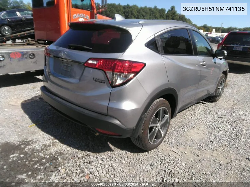 3CZRU5H51NM741135 2022 Honda Hr-V 2Wd Ex