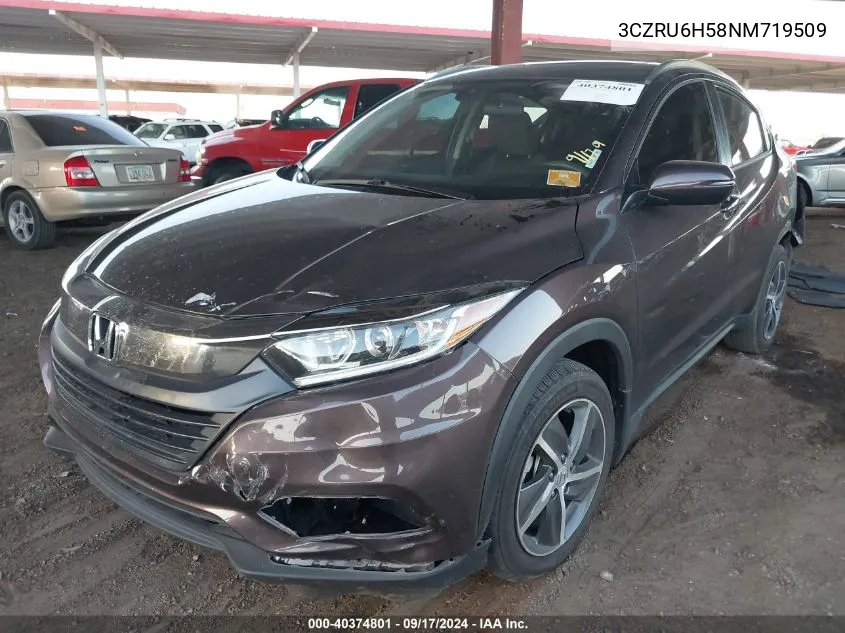 3CZRU6H58NM719509 2022 Honda Hr-V Awd Ex