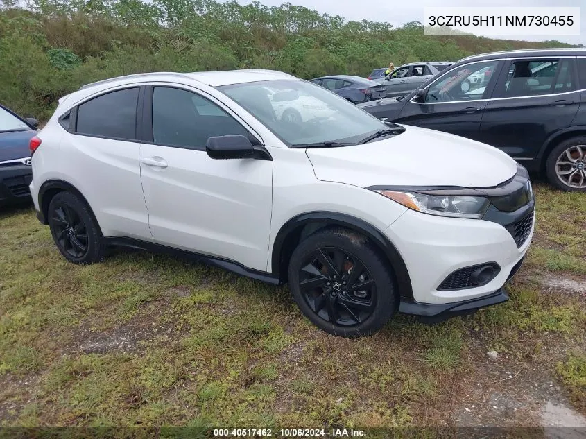 2022 Honda Hr-V Sport VIN: 3CZRU5H11NM730455 Lot: 40517462