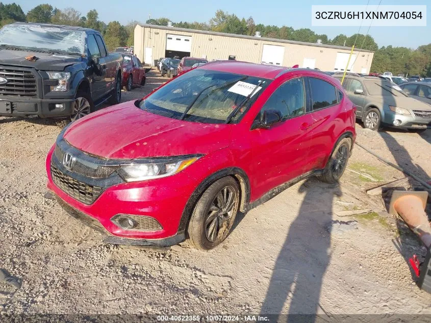 2022 Honda Hr-V Awd Sport VIN: 3CZRU6H1XNM704054 Lot: 40522355