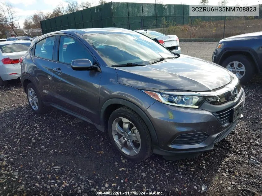 2022 Honda Hr-V Lx VIN: 3CZRU6H35NM708823 Lot: 40822261