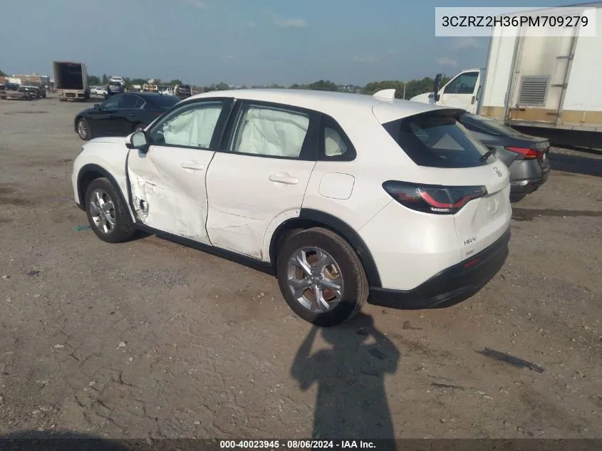 3CZRZ2H36PM709279 2023 Honda Hr-V Awd Lx