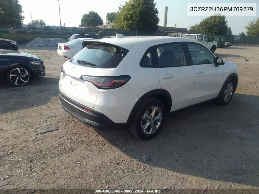 3CZRZ2H36PM709279 2023 Honda Hr-V Awd Lx