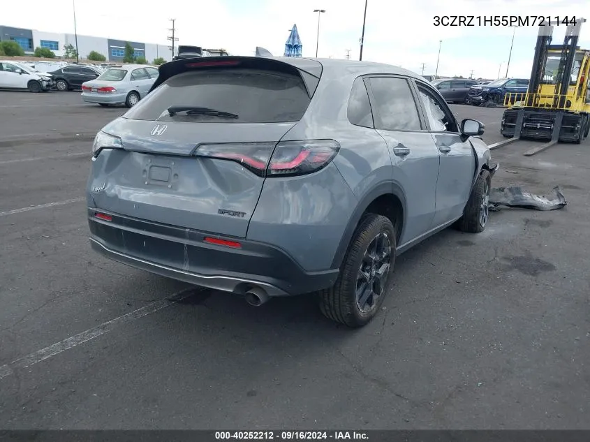 3CZRZ1H55PM721144 2023 Honda Hr-V 2Wd Sport