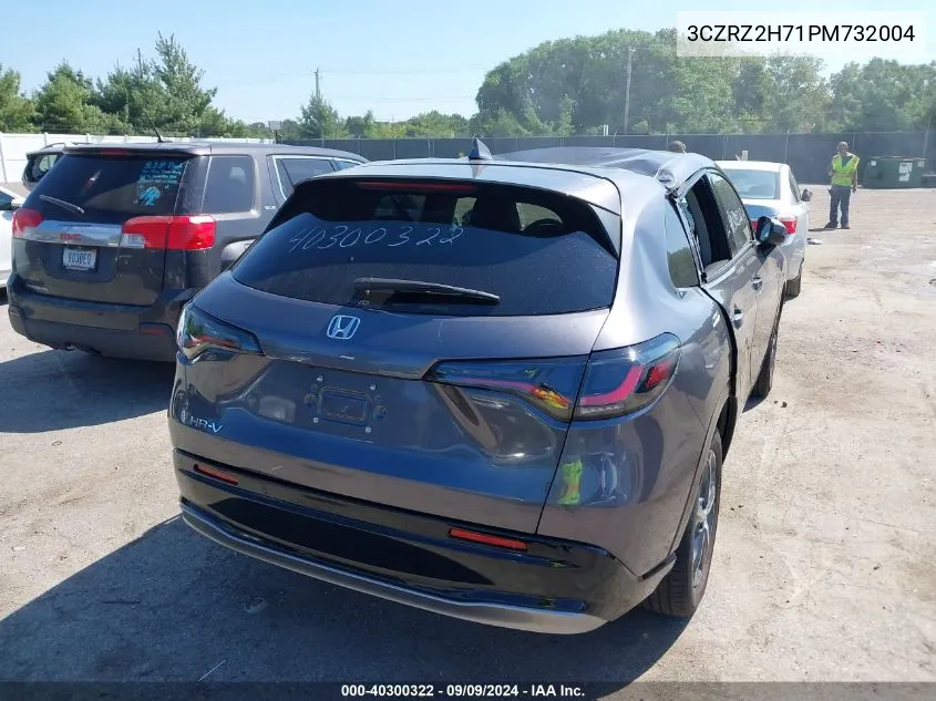 2023 Honda Hr-V Awd Ex-L VIN: 3CZRZ2H71PM732004 Lot: 40300322