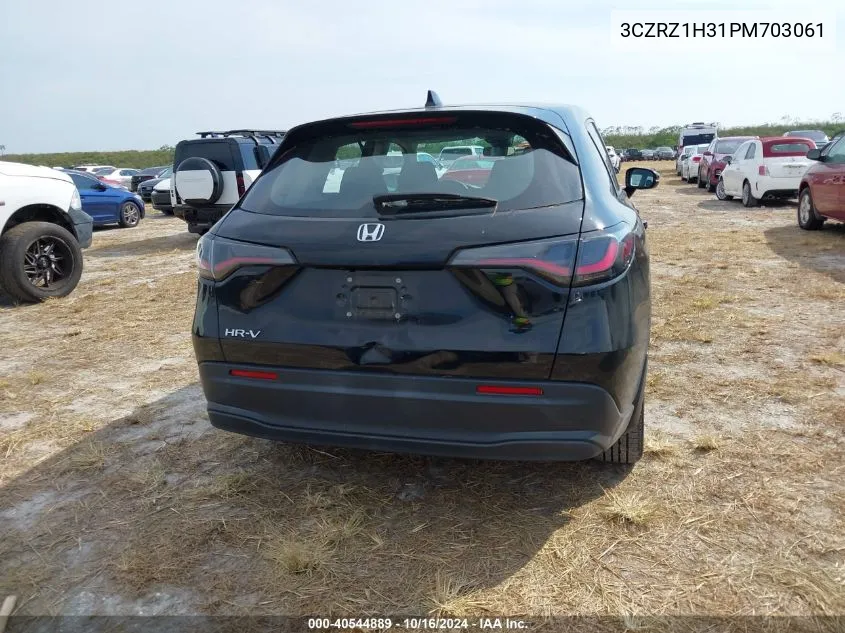 2023 Honda Hr-V 2Wd Lx VIN: 3CZRZ1H31PM703061 Lot: 40544889