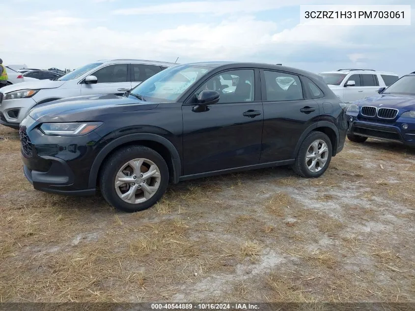 2023 Honda Hr-V 2Wd Lx VIN: 3CZRZ1H31PM703061 Lot: 40544889