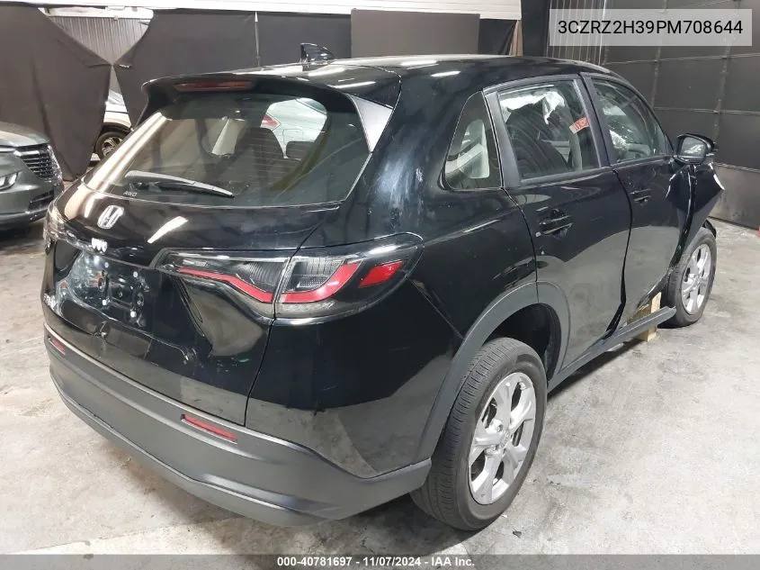 2023 Honda Hr-V Awd Lx VIN: 3CZRZ2H39PM708644 Lot: 40781697