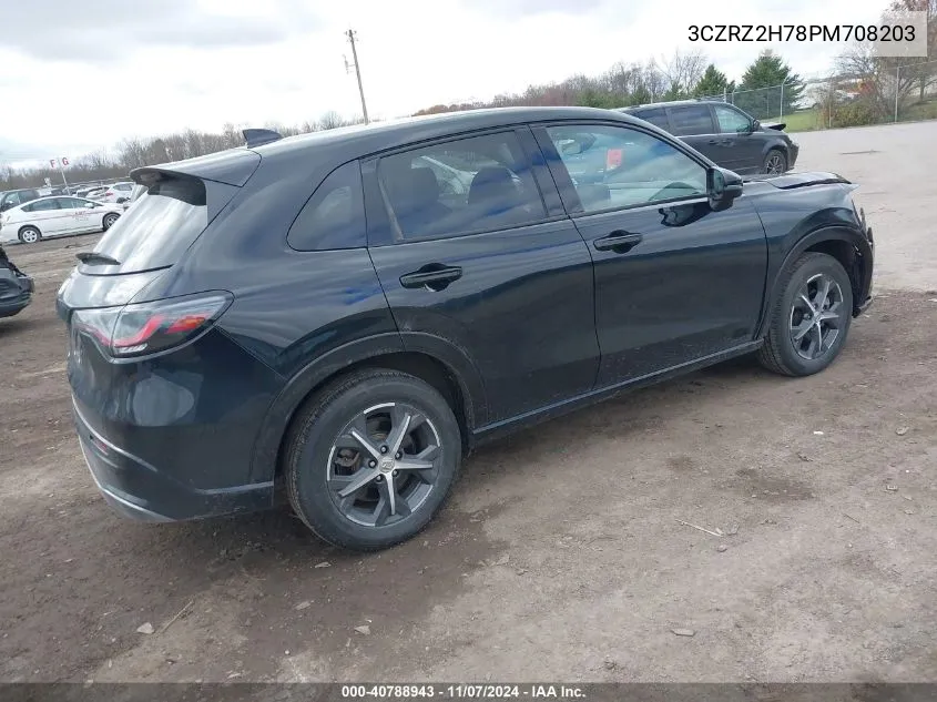 2023 Honda Hr-V Awd Ex-L VIN: 3CZRZ2H78PM708203 Lot: 40788943