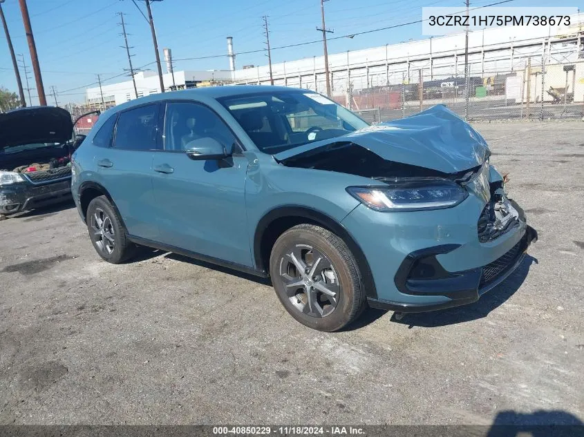 2023 Honda Hr-V 2Wd Ex-L VIN: 3CZRZ1H75PM738673 Lot: 40850229