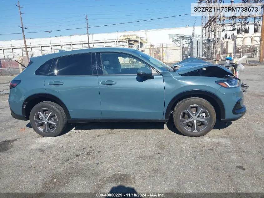 2023 Honda Hr-V 2Wd Ex-L VIN: 3CZRZ1H75PM738673 Lot: 40850229