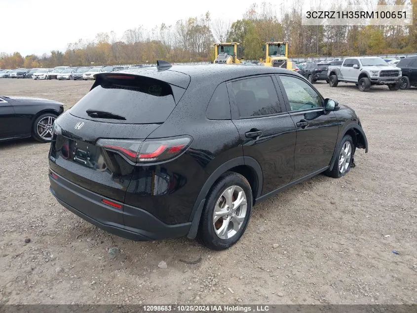 3CZRZ1H35RM100651 2024 Honda Hr-V