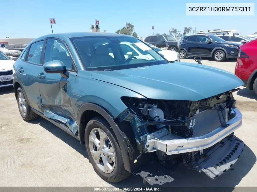 3CZRZ1H30RM757311 2024 Honda Hr-V 2Wd Lx