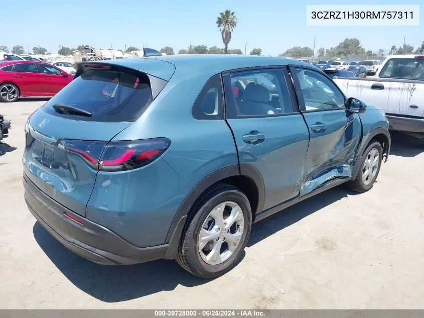 3CZRZ1H30RM757311 2024 Honda Hr-V 2Wd Lx