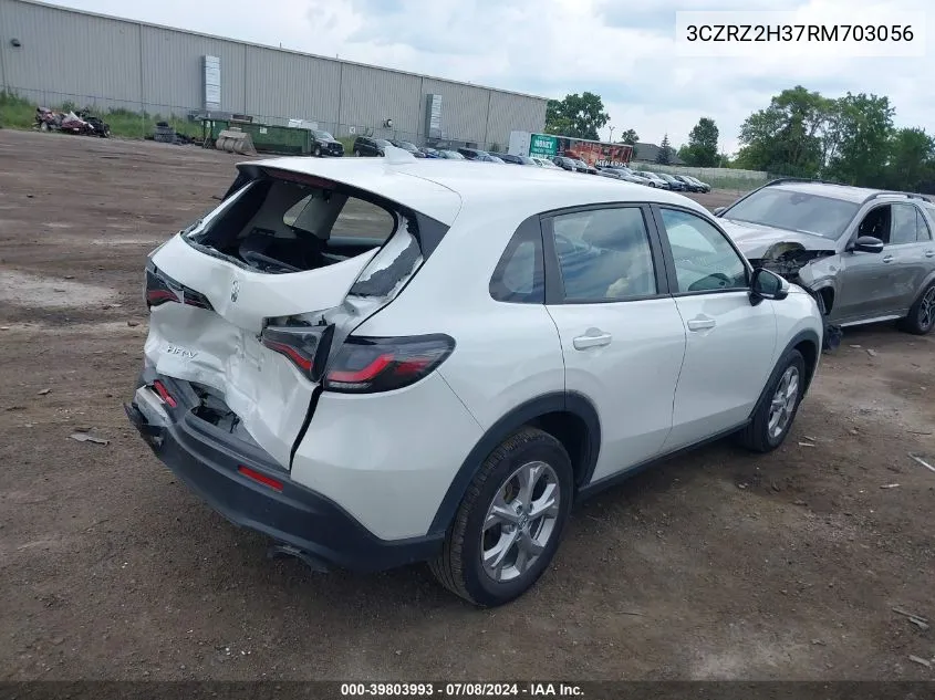 3CZRZ2H37RM703056 2024 Honda Hr-V Awd Lx