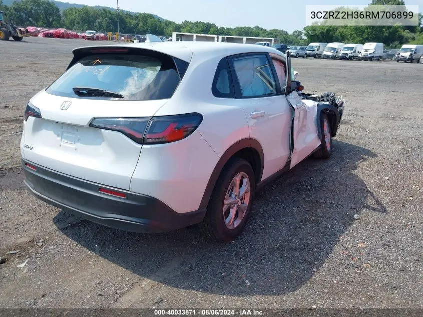 3CZRZ2H36RM706899 2024 Honda Hr-V Awd Lx