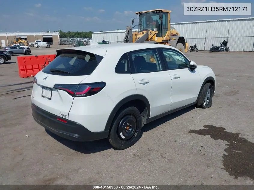 3CZRZ1H35RM712171 2024 Honda Hr-V 2Wd Lx