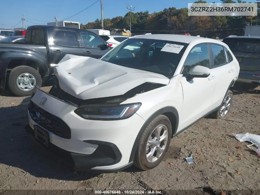 3CZRZ2H36RM702741 2024 Honda Hr-V Awd Lx