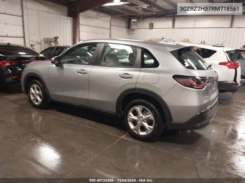 3CZRZ2H37RM718561 2024 Honda Hr-V Awd Lx