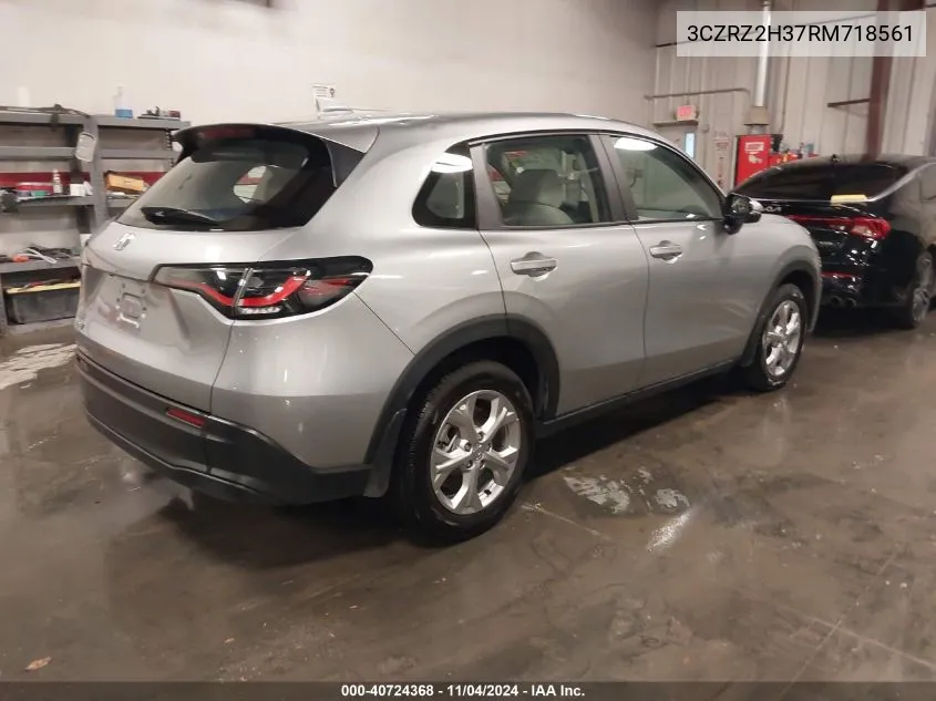 3CZRZ2H37RM718561 2024 Honda Hr-V Awd Lx