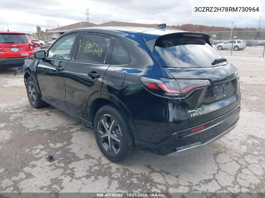 2024 Honda Hr-V Awd Ex-L/Awd Ex-L W/O Bsi VIN: 3CZRZ2H78RM730964 Lot: 40749368