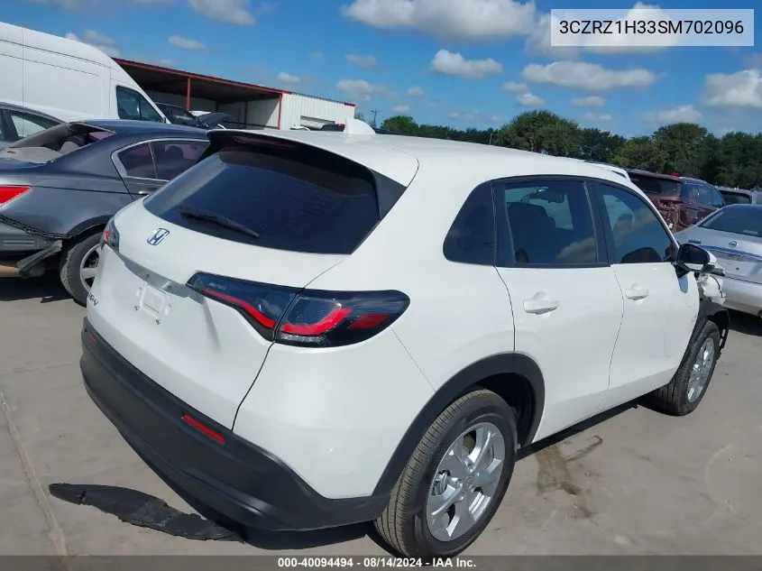 3CZRZ1H33SM702096 2025 Honda Hr-V 2Wd Lx