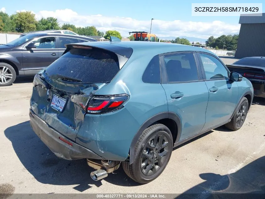 3CZRZ2H58SM718429 2025 Honda Hr-V Awd Sport