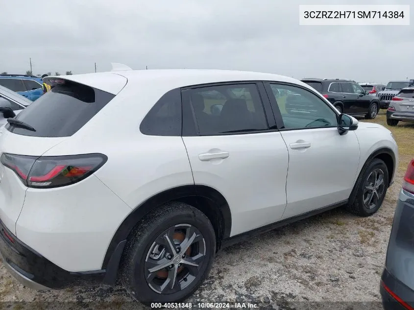 2025 Honda Hr-V Awd Ex-L VIN: 3CZRZ2H71SM714384 Lot: 40531348