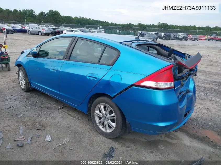 JHMZE2H73AS011133 2010 Honda Insight Ex