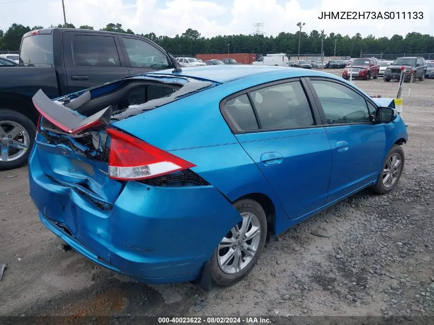 JHMZE2H73AS011133 2010 Honda Insight Ex