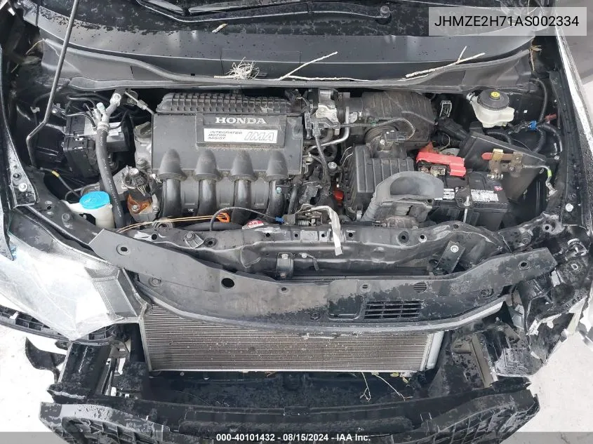 JHMZE2H71AS002334 2010 Honda Insight Ex